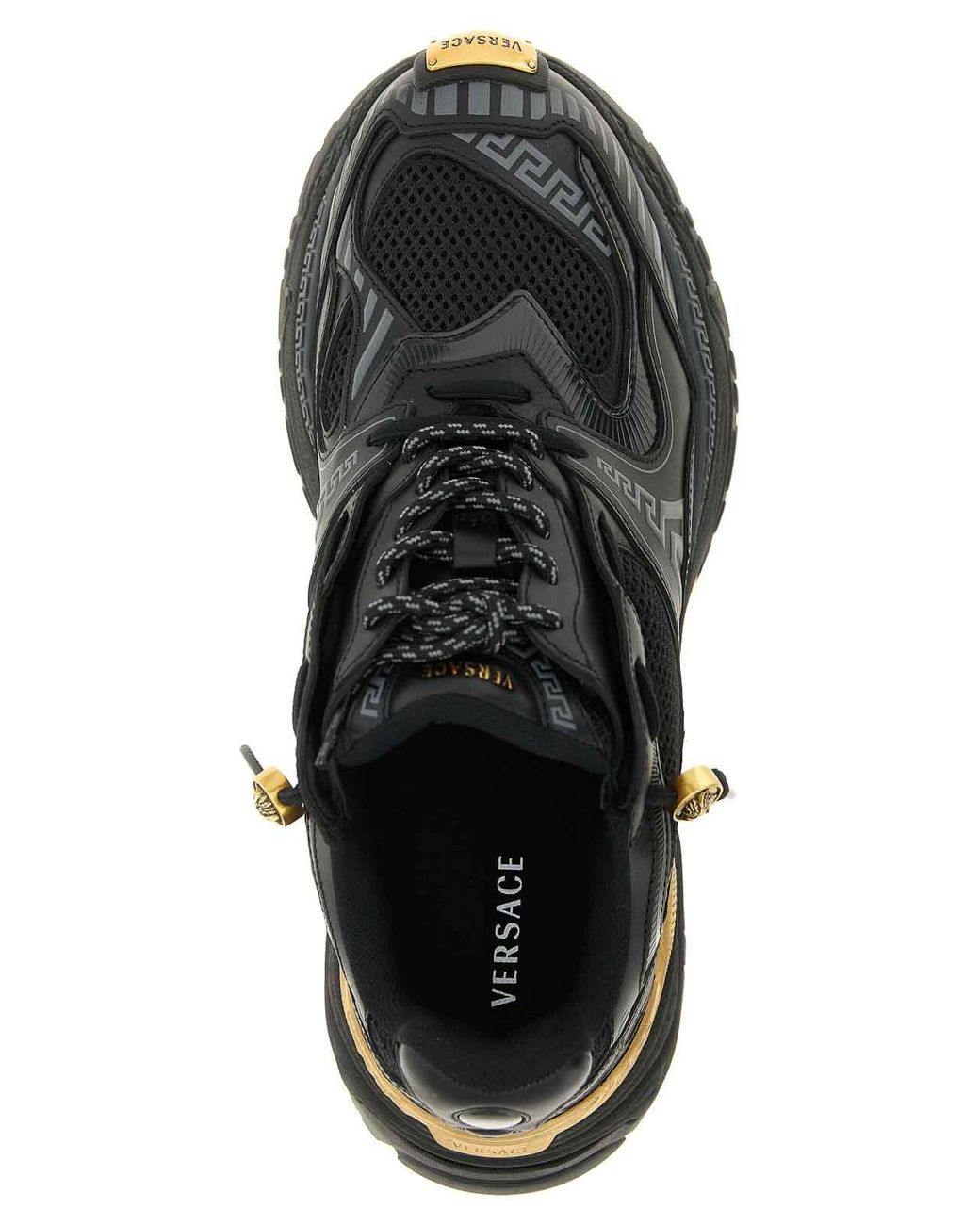 Baskets Versace pour homme en coloris Black