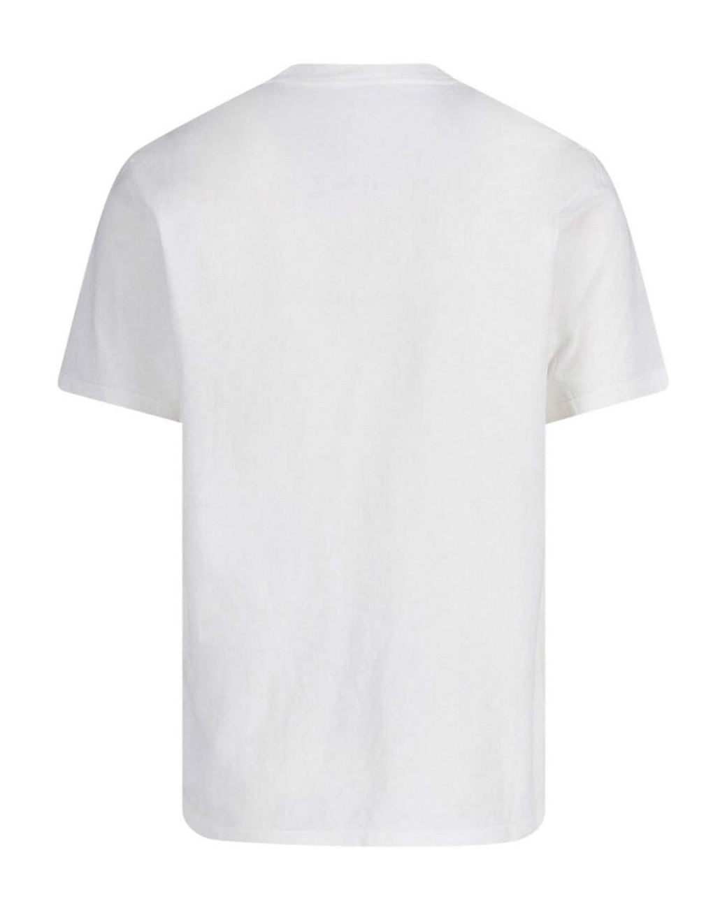 Maison Margiela White Cotton T-Shirt for men