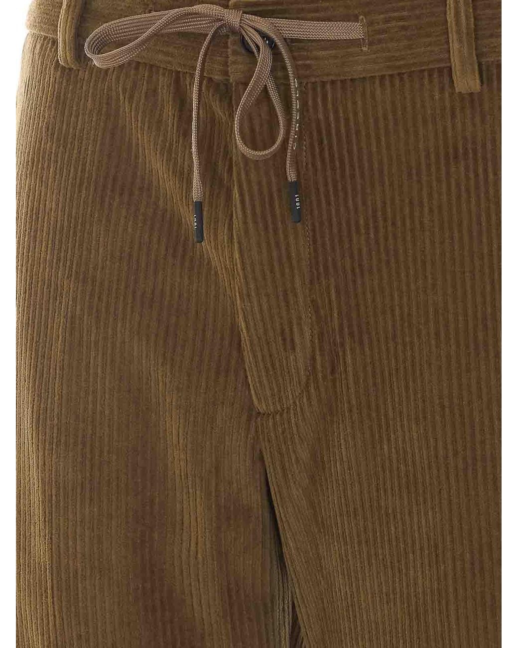 Circolo 1901 Natural Velvet Pants for men