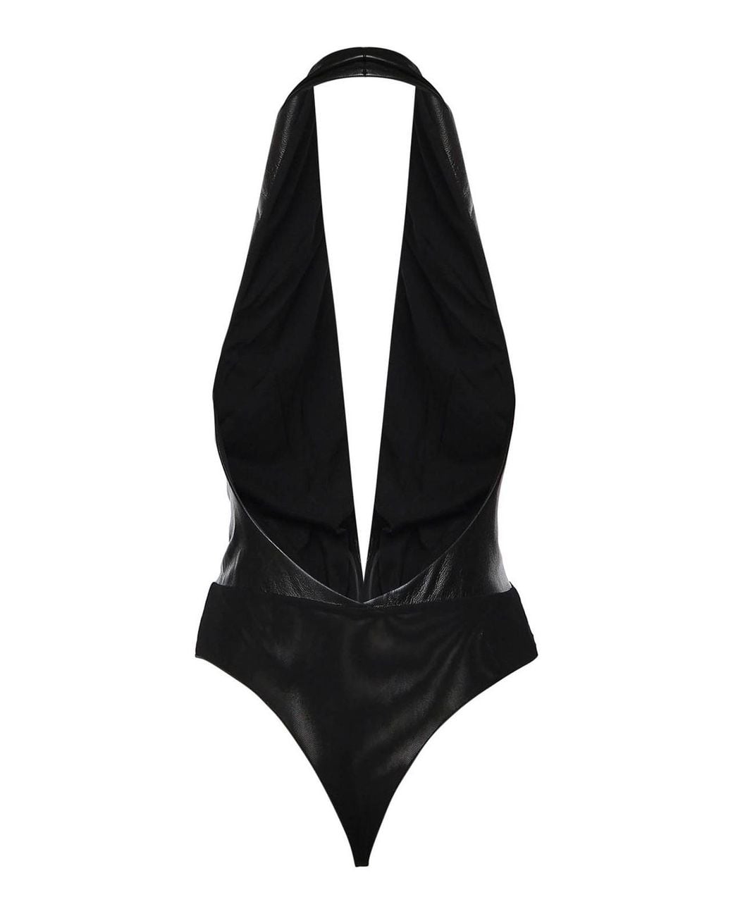 ANDAMANE Black Zendaya Bodysuit