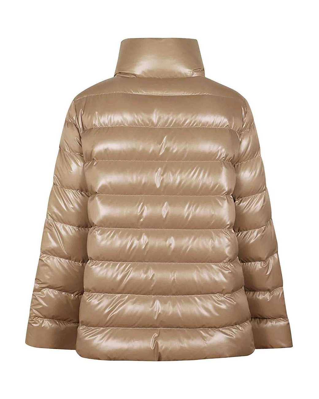 Fay Brown Goose Down Puffer Jacket