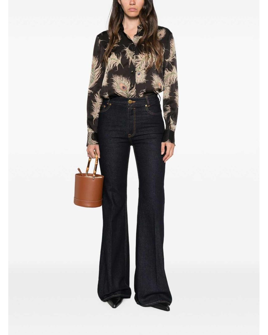 Jeans Acampanados Zimmermann de color Black