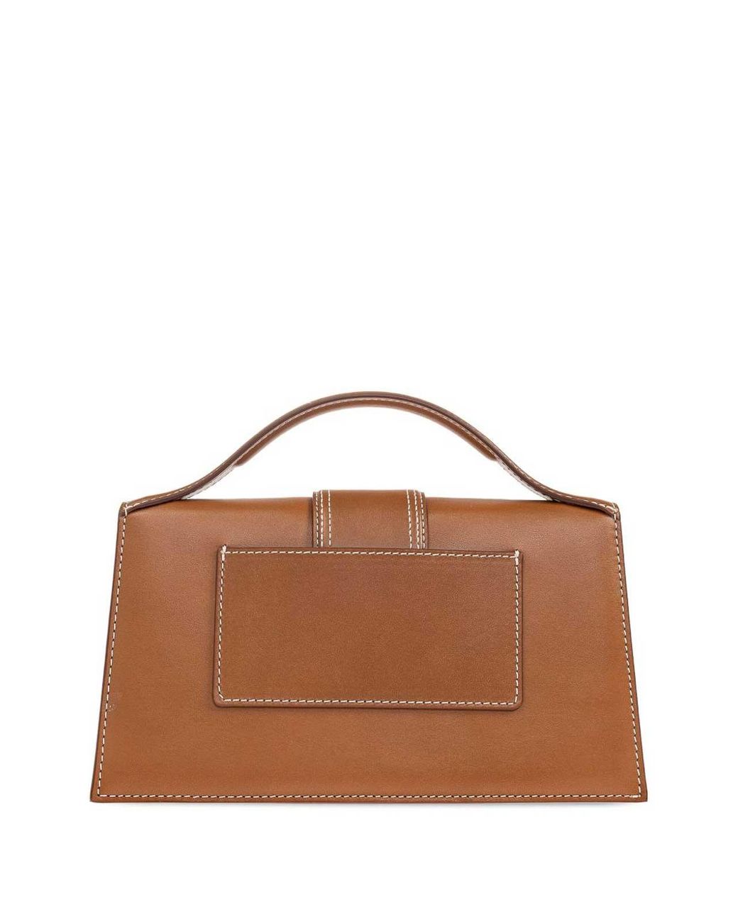 Jacquemus White Le Grand Bambino Leather Handbag