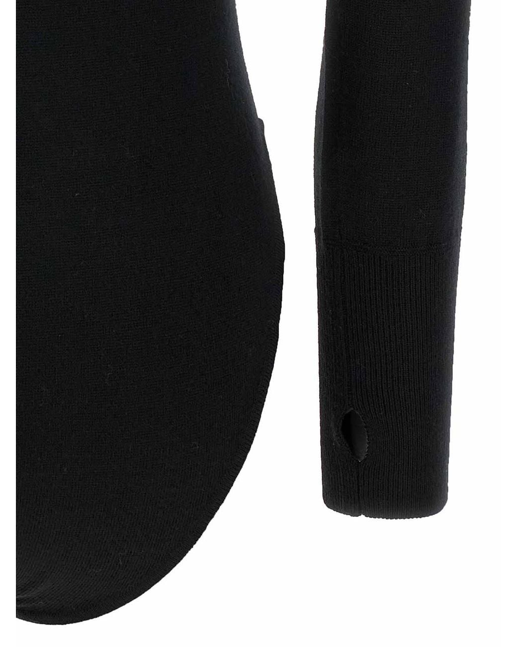 Perfect Moment Black Holiday Bodysuit