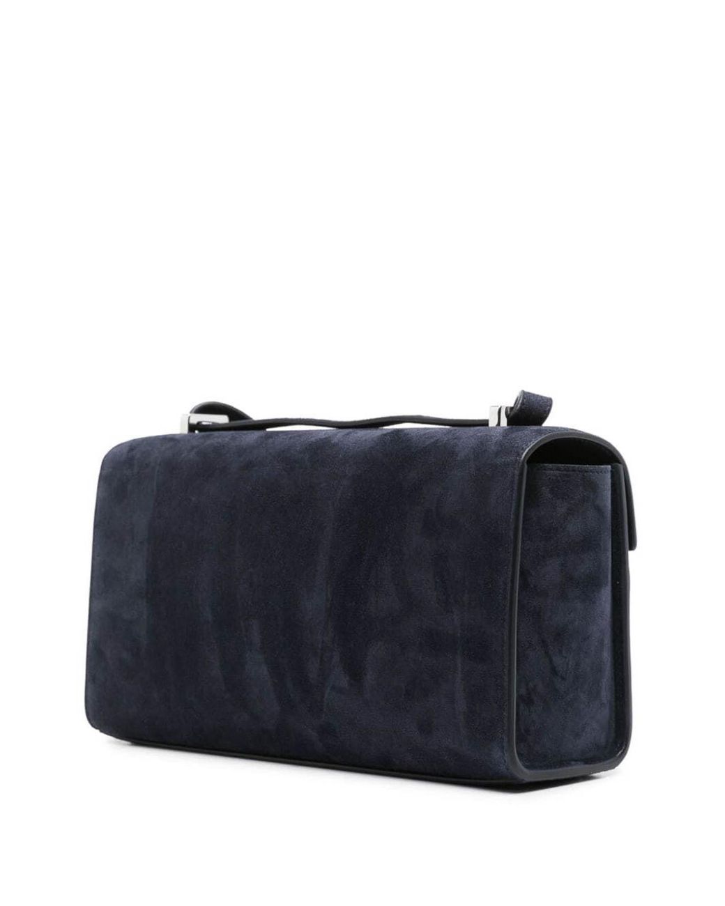 SAVETTE Blue Suede Bag