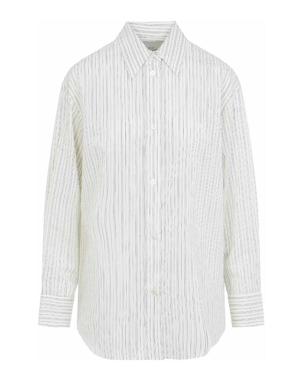 Chemise Studio Nicholson en coloris White