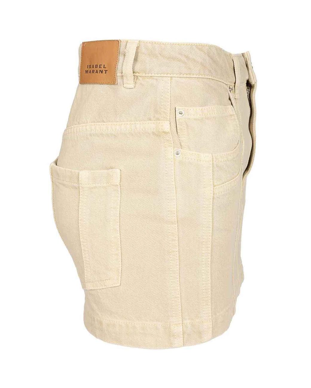 Isabel Marant Natural Short Skirt