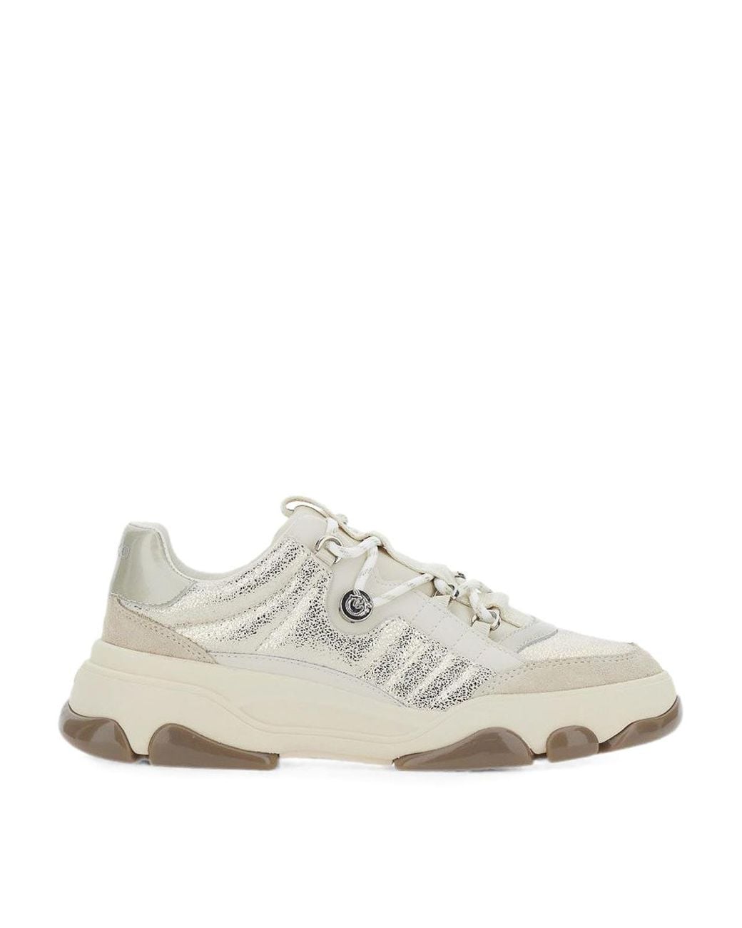 Pinko White Low-Top Sneakers