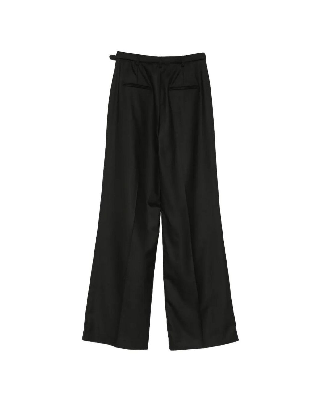 Gabriela Hearst Black Vargas Wide-Leg Pant