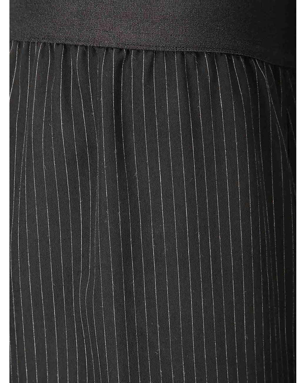 Maria Calderara Black Wide And Long Pants