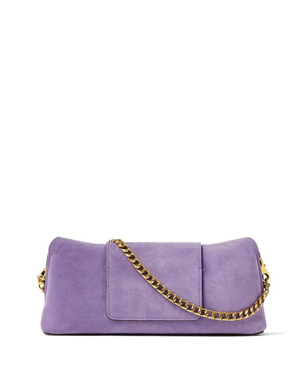 Versace Purple Clutch Calf Leather