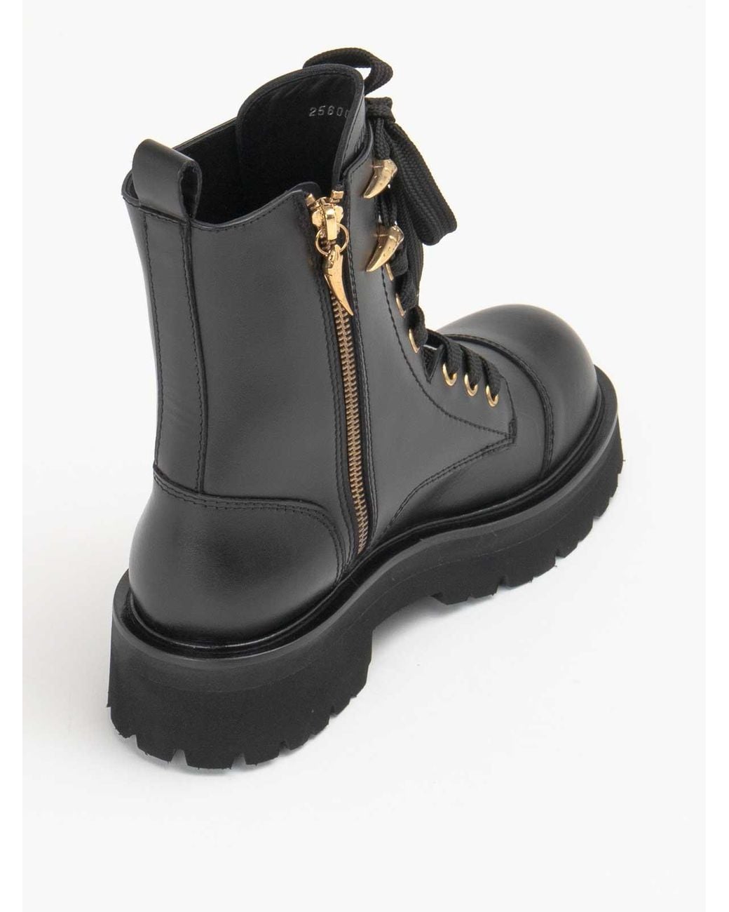 Roberto Cavalli Black Ankle Boots