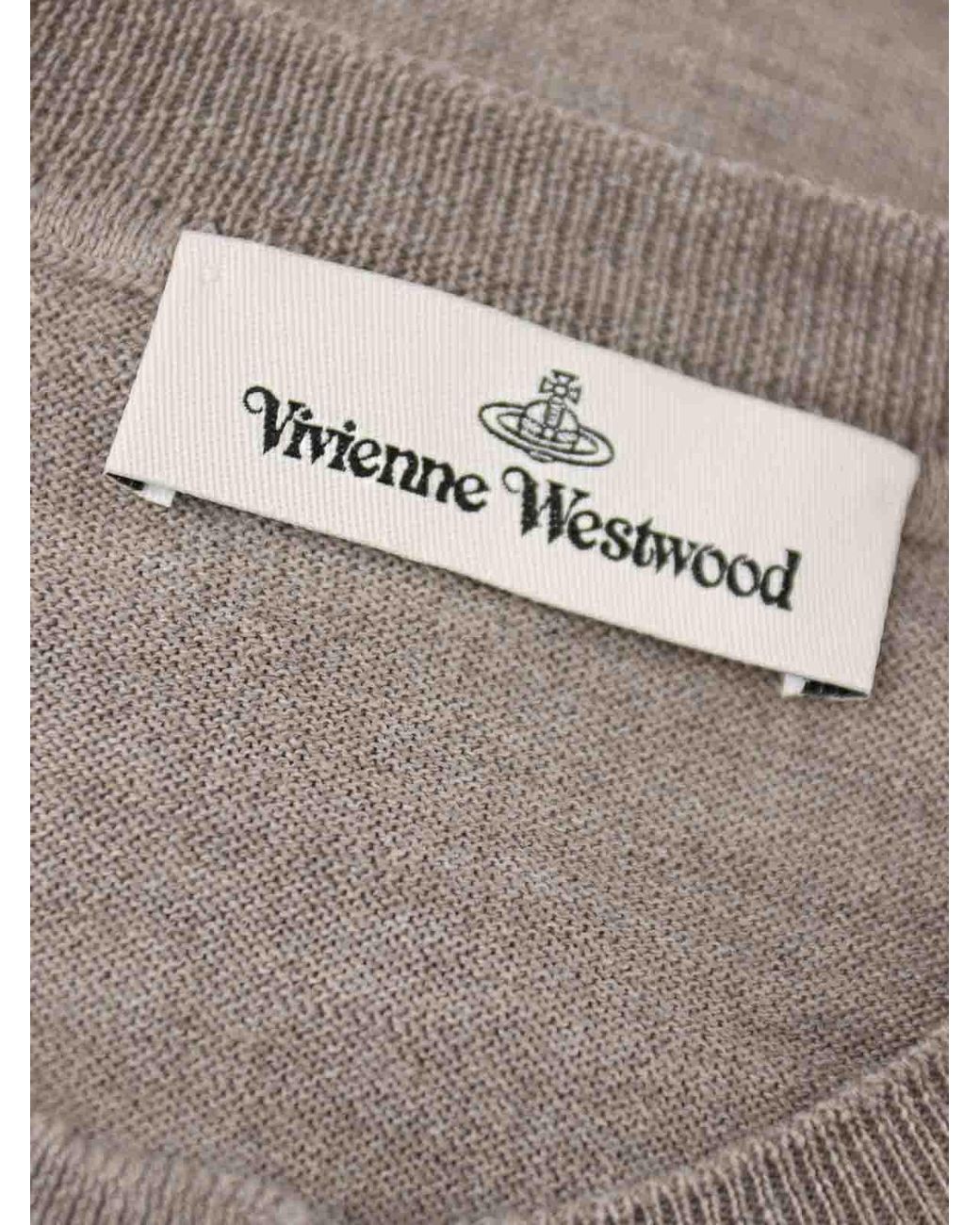 Vivienne Westwood Gray Bea Cardigan