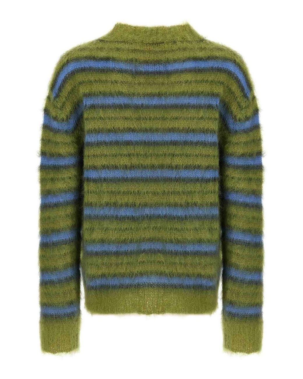 Round-Neck Knitwear Marni de hombre de color Green