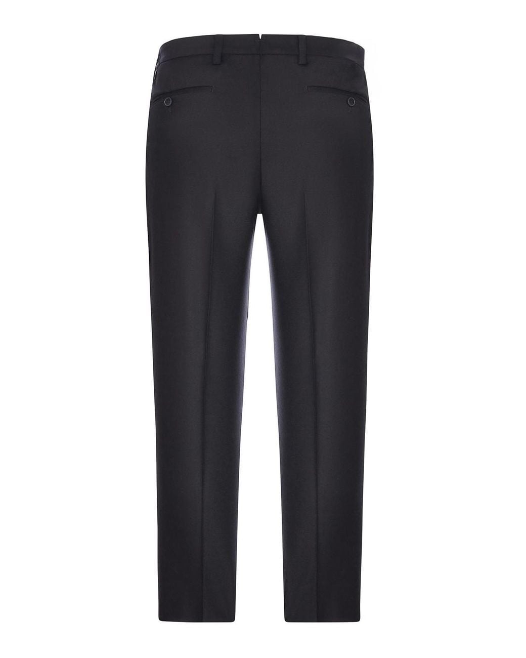 Briglia 1949 Blue Pure Wool Canvas Trousers for men
