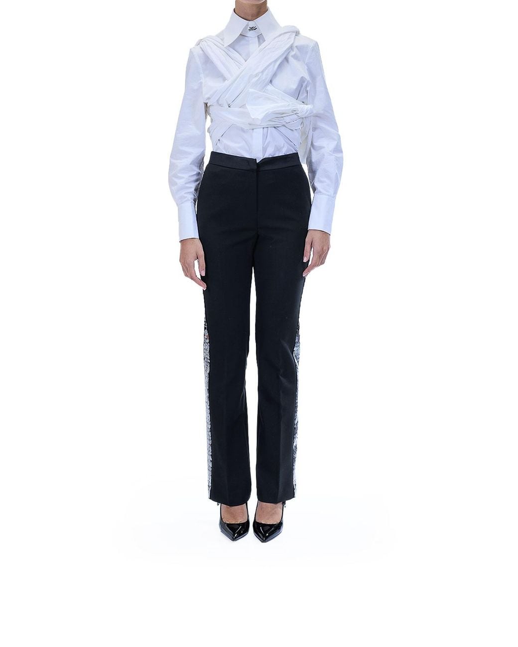 Karl Lagerfeld Blue Karl Studio Degrad Pants