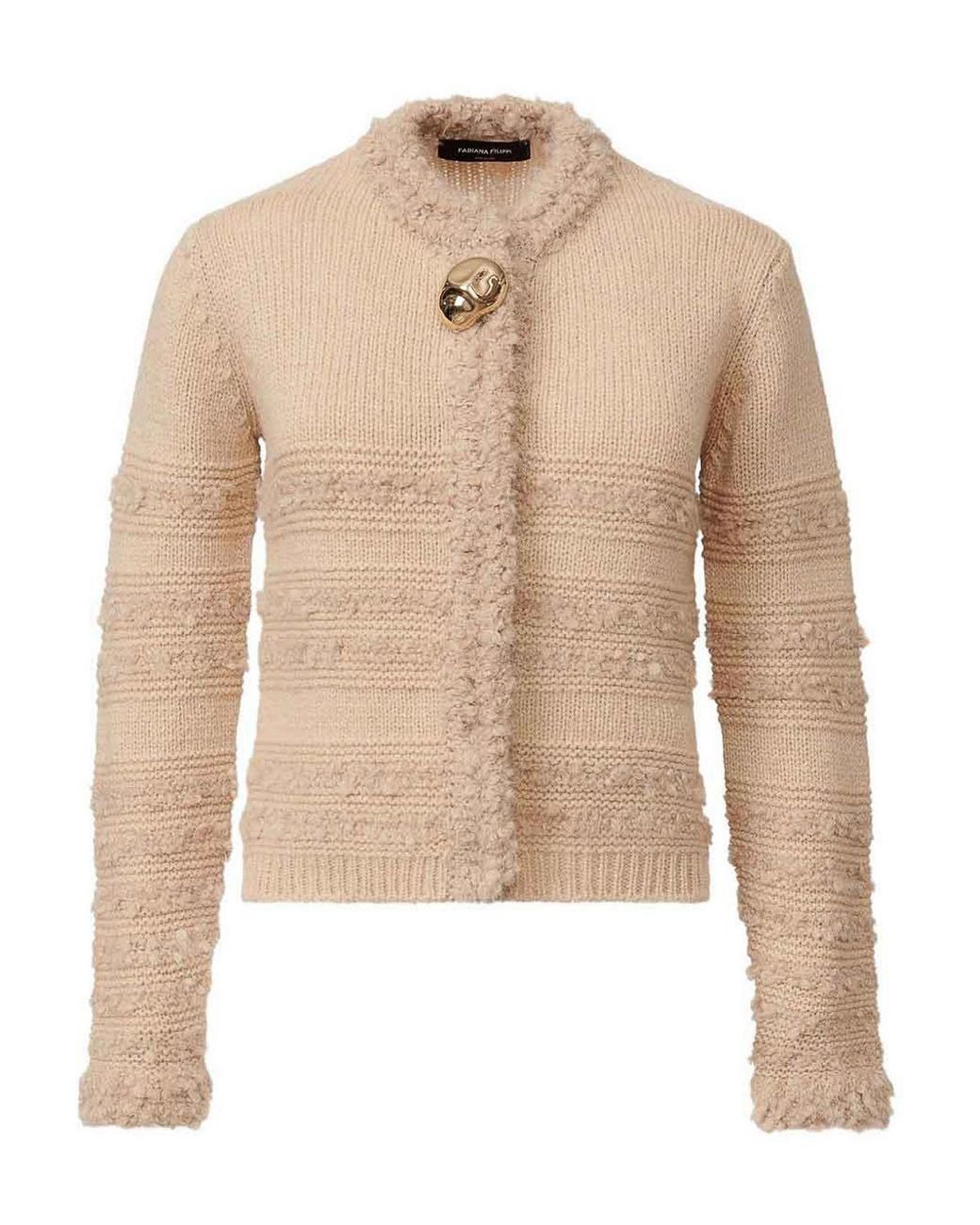 Fabiana Filippi Natural Wool Jacket