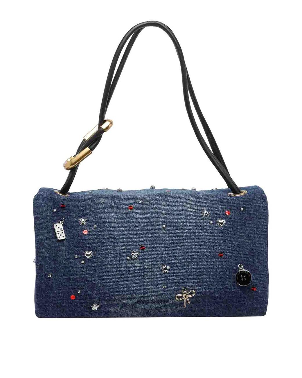 Marc Jacobs Blue Denim Shoulder Bag