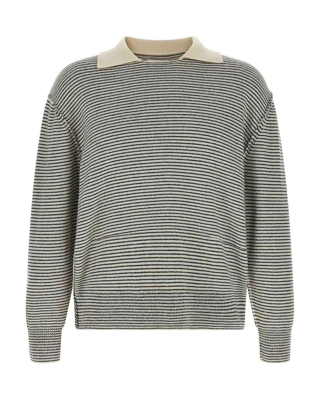 Suéter Cuello Redondo mfpen de hombre de color Gray