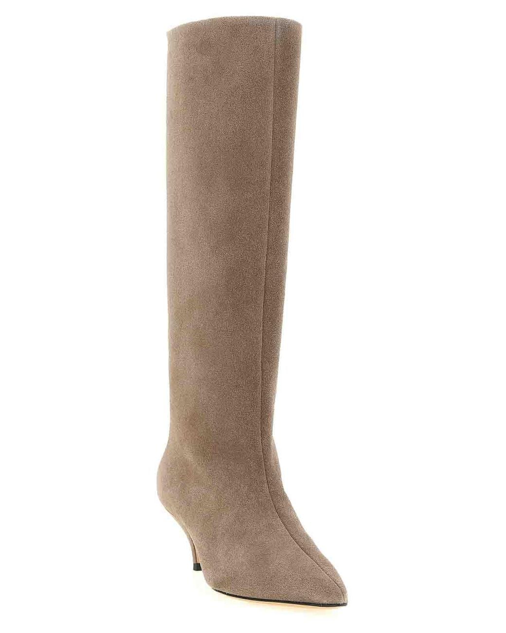 Fabiana Filippi Brown High Suede Boots