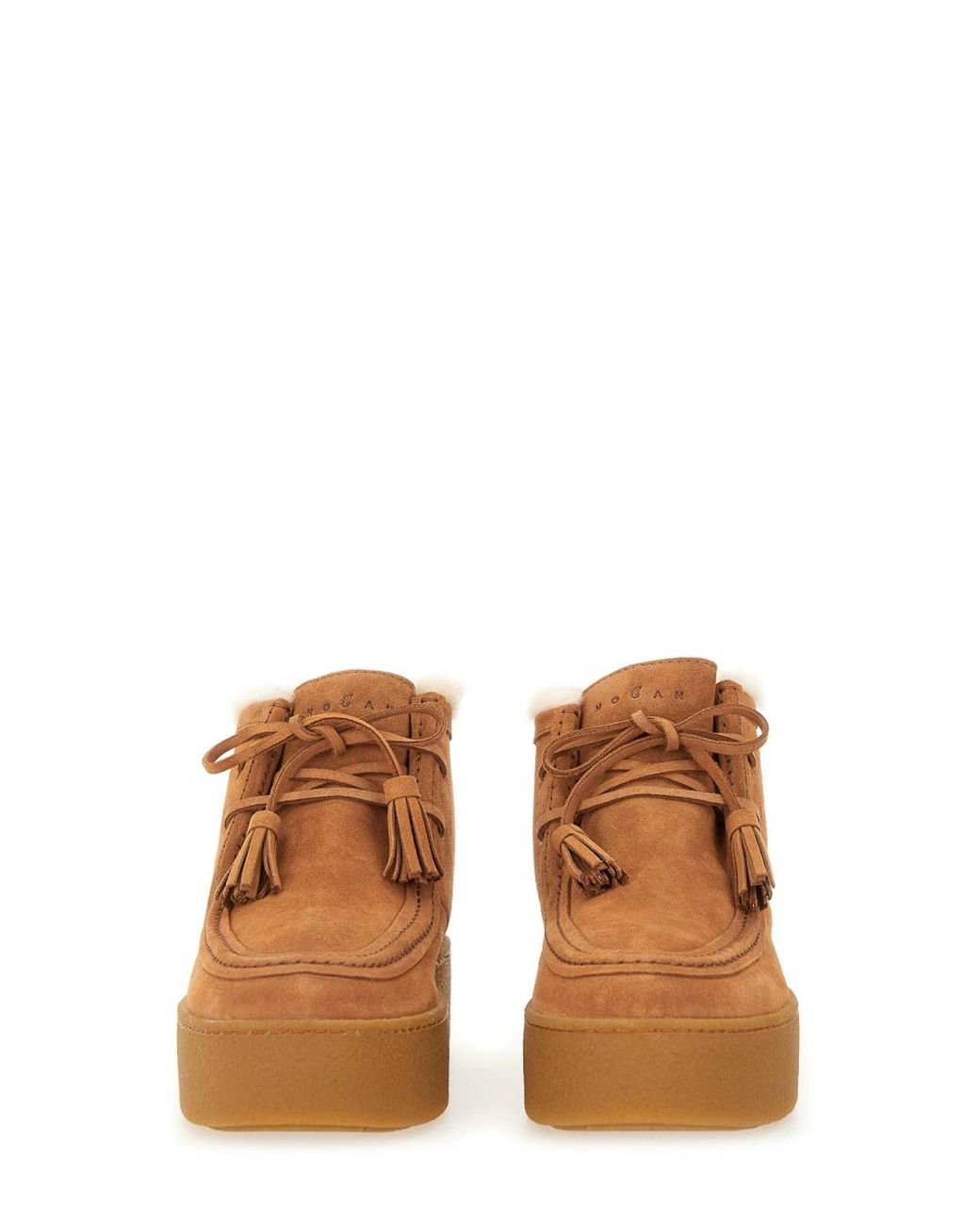 Hogan Brown Ankle Shoe