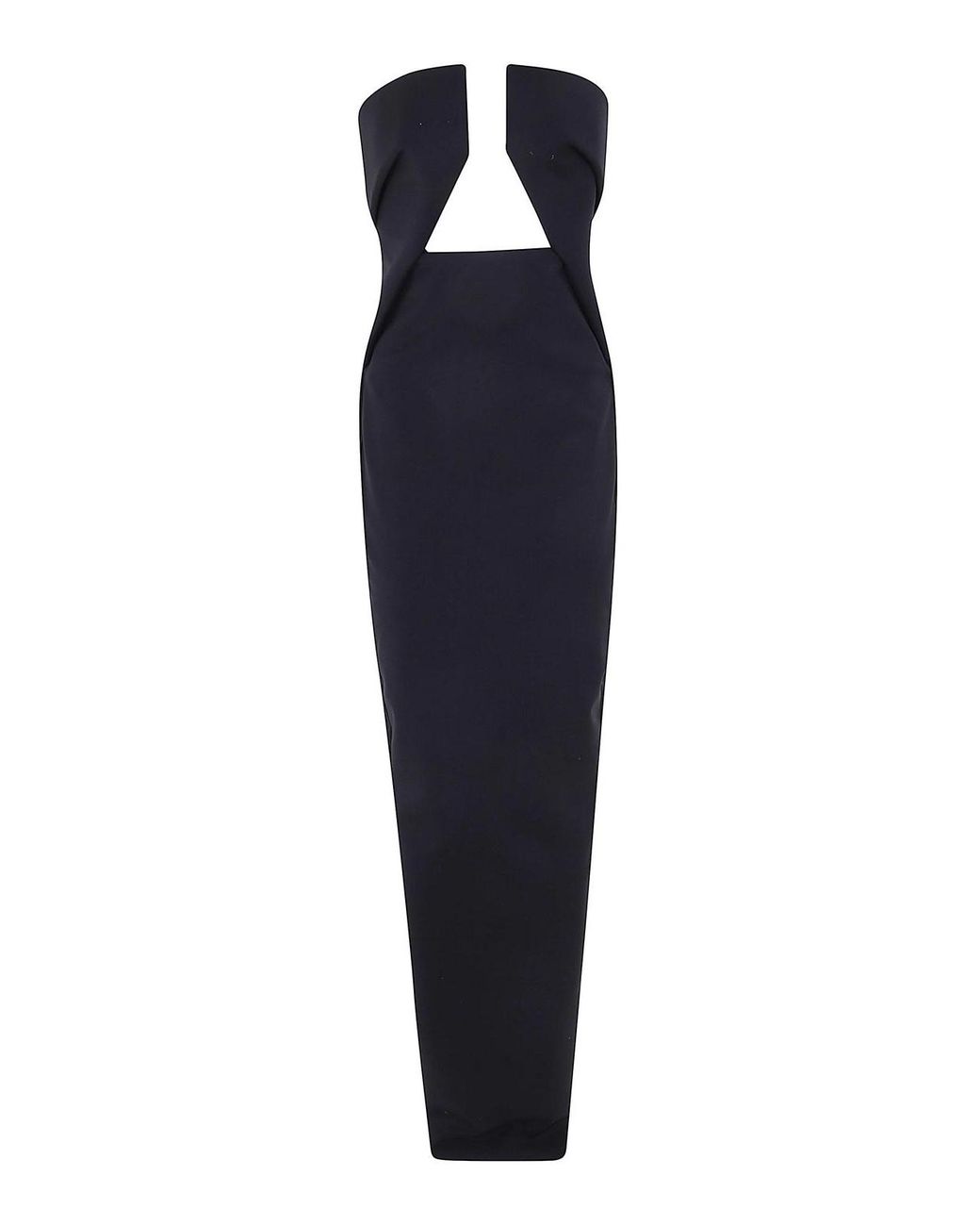 Rick Owens Blue Prong Gown Dress