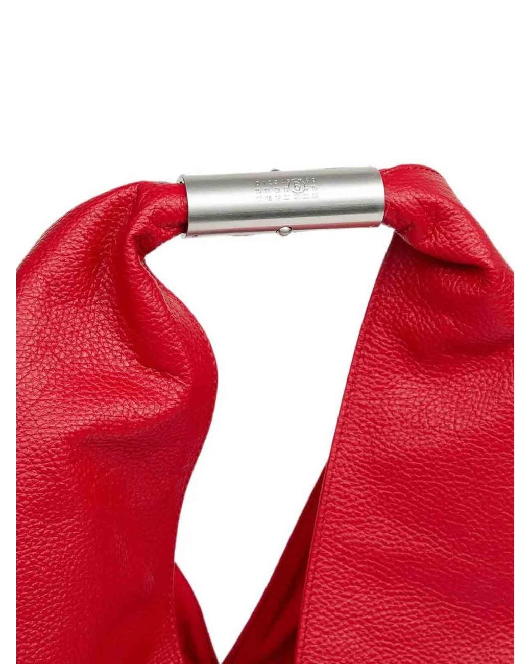 MM6 by Maison Margiela Red Japanese Medium Bag