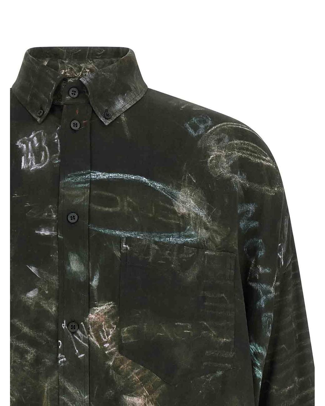 Balenciaga Black Cocoon Shirt for men