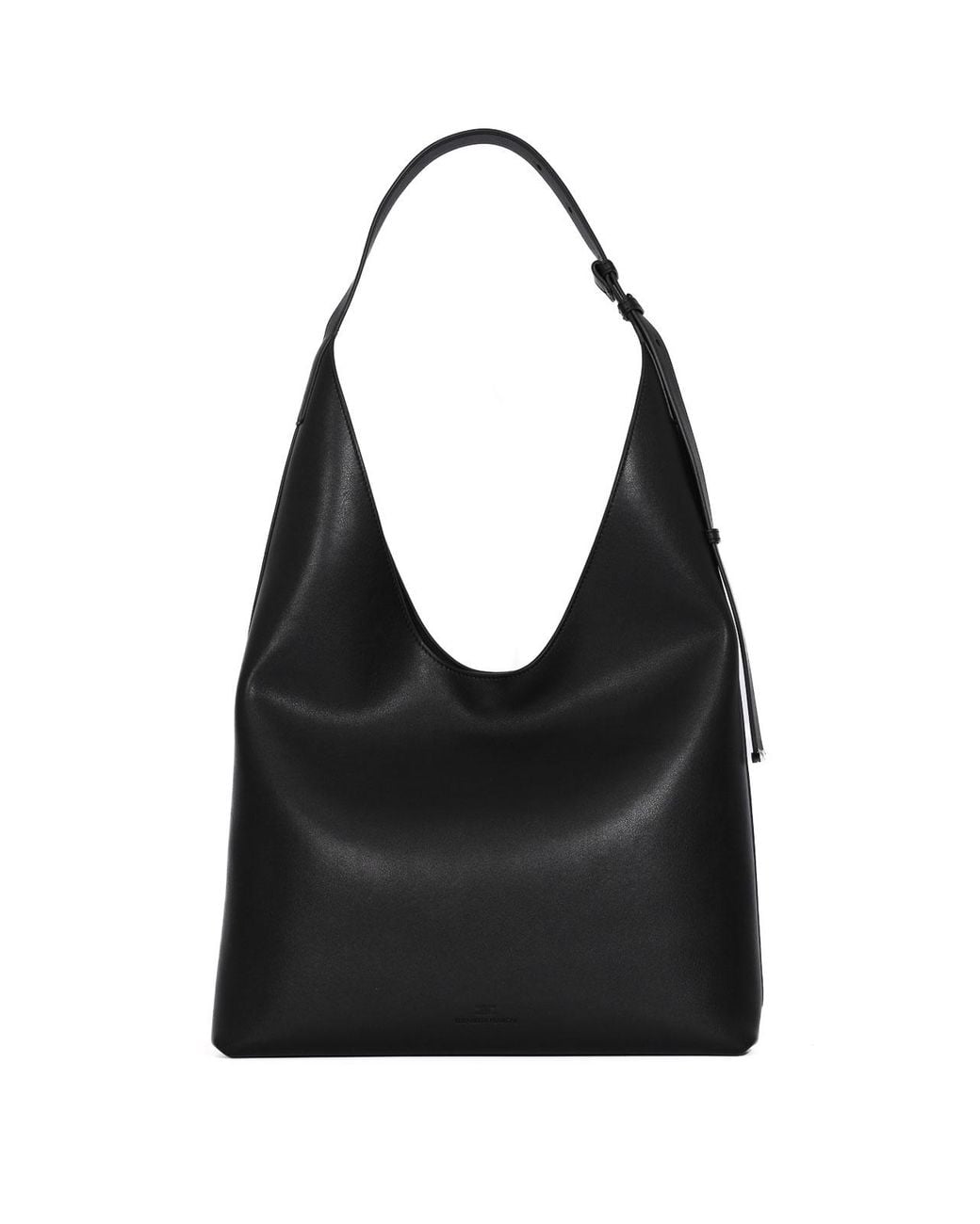 Elisabetta Franchi Black Large Hobo Bag