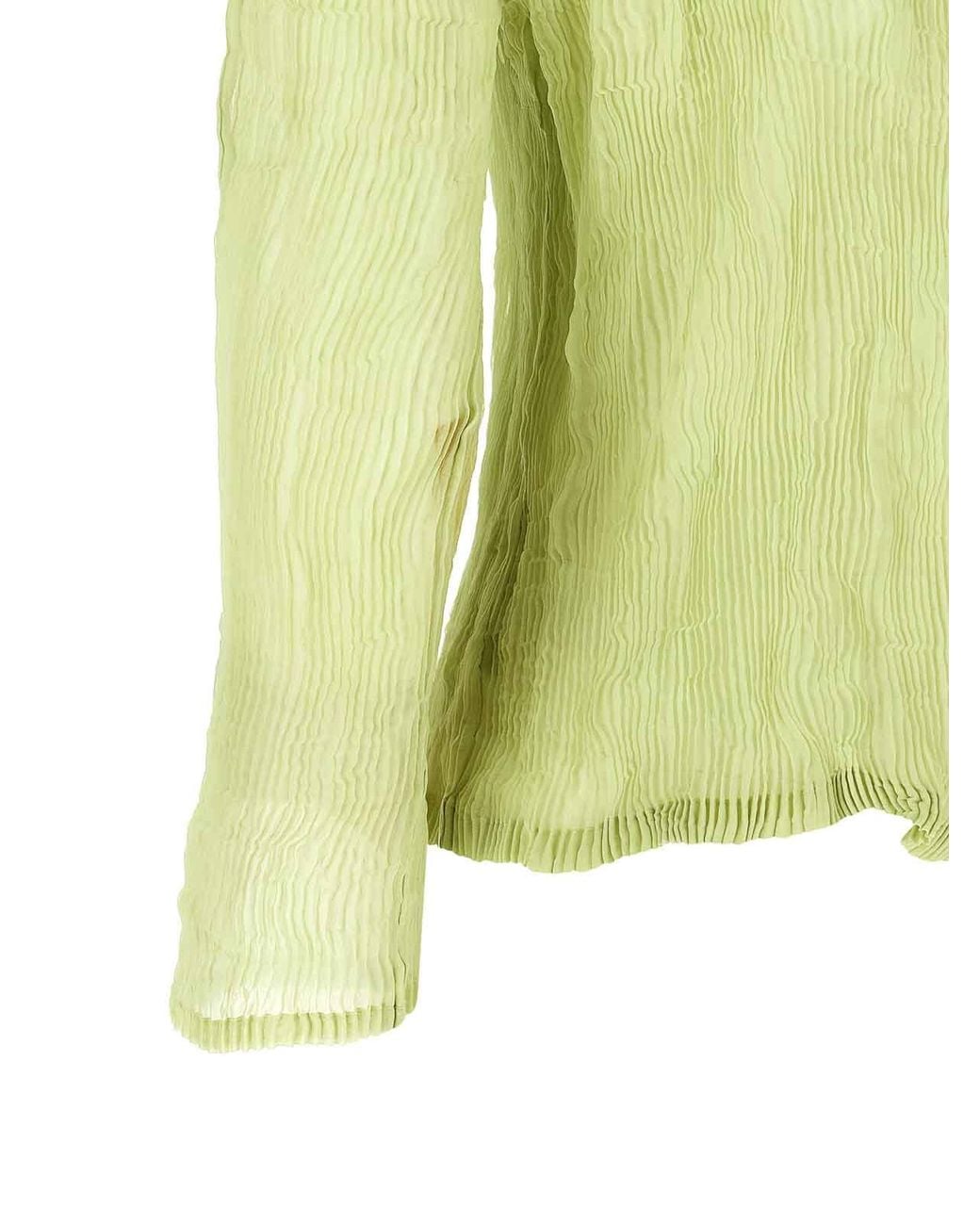 Issey Miyake Yellow Cardigan