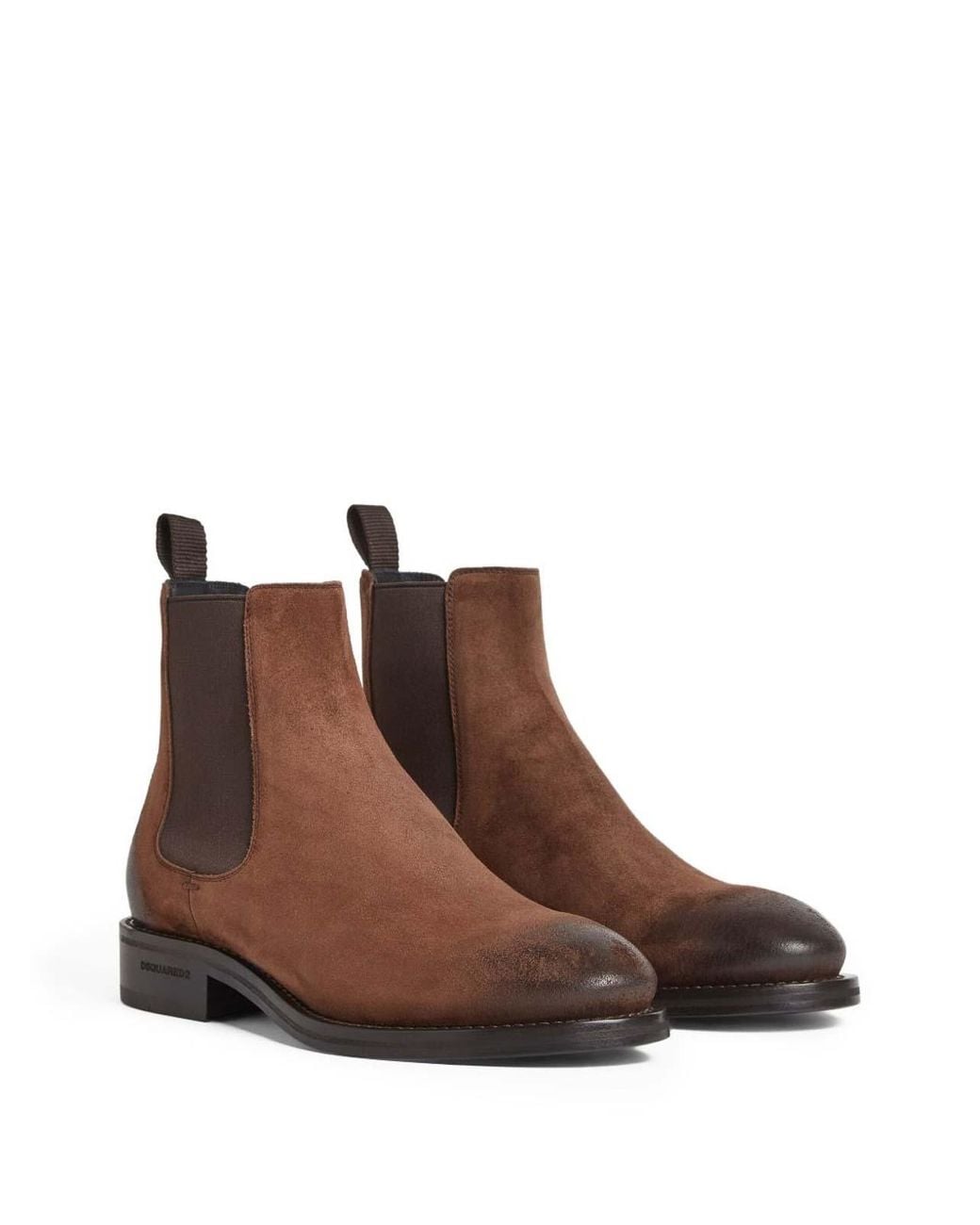DSquared² Brown Neoclassic Chelsea Boots for men