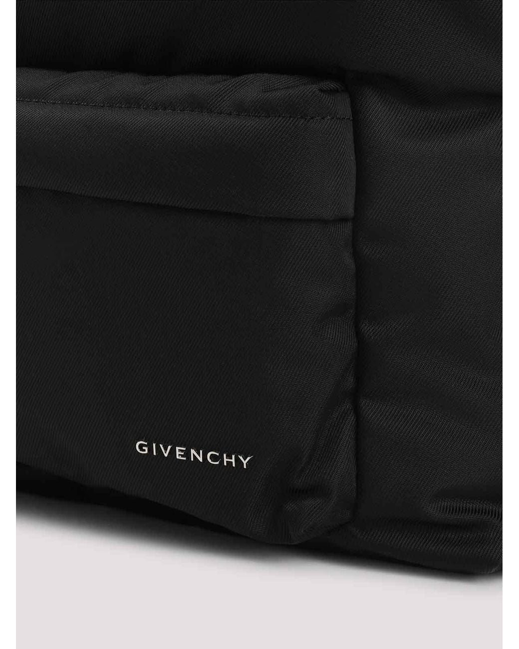 Givenchy Black Essential U Backpack for men