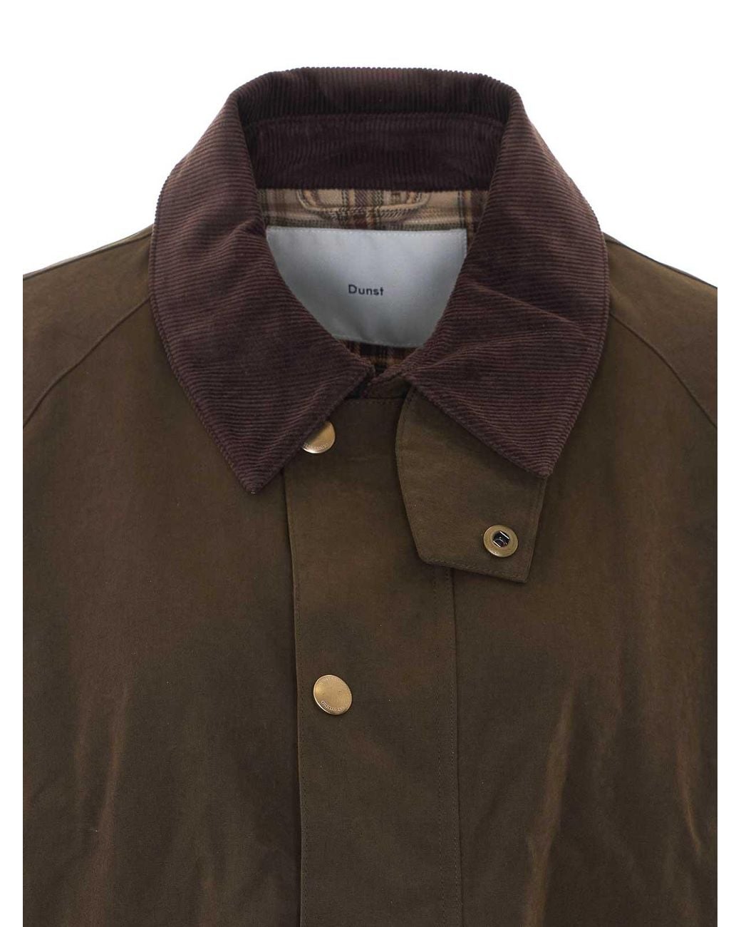 DUNST Brown Khaki Waxed Jacket