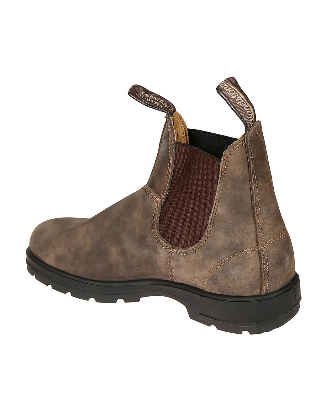 Blundstone Brown Rustik Ankle Boots for men