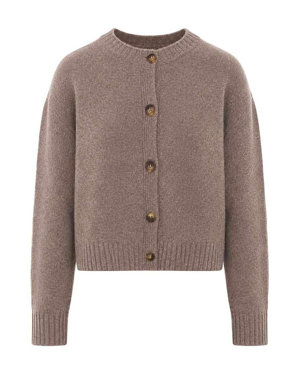 Loulou de Saison Brown Remus Cardigan