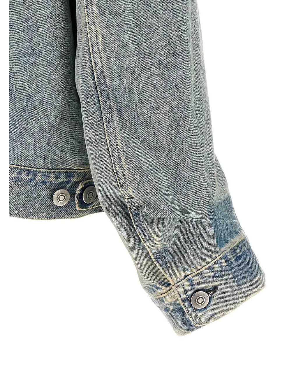 Maison Margiela Blue 'Taped' Jacket for men