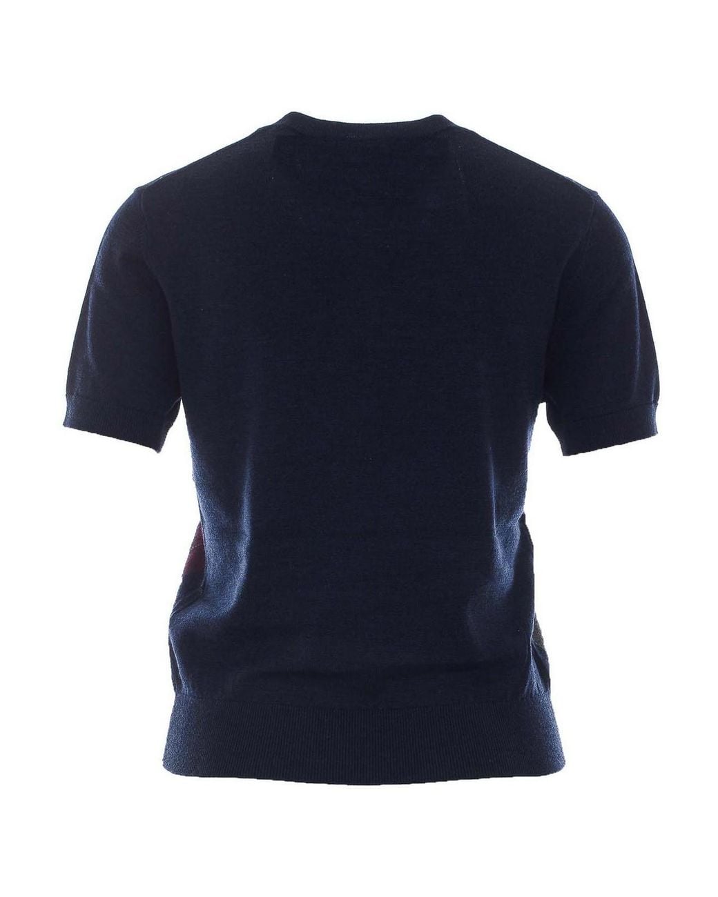 Tory Burch Blue Short Sleeves Sweater