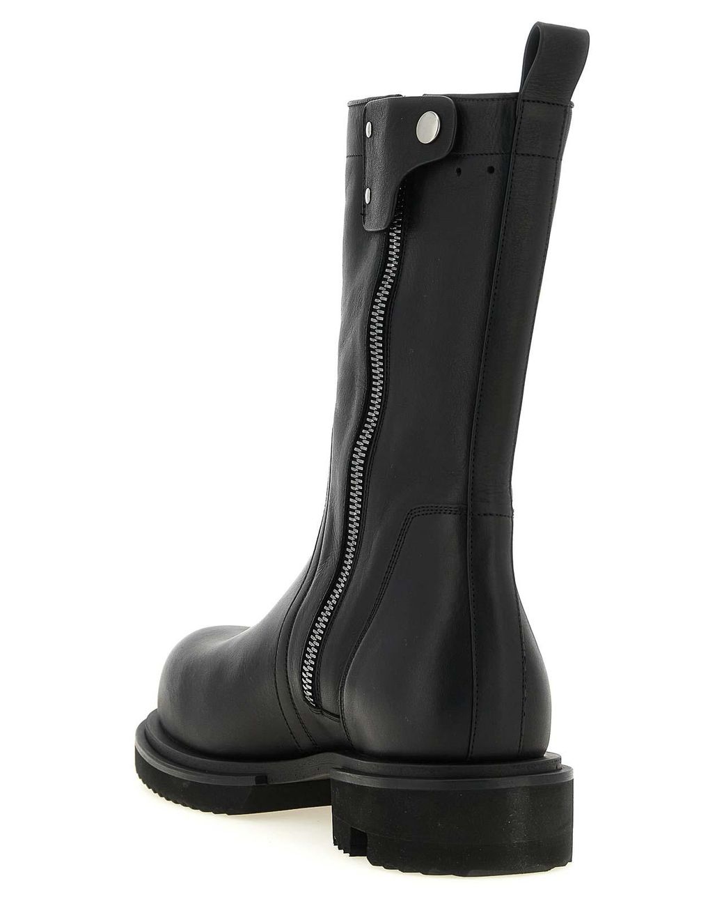 Rick Owens Black Ankle Boots for men