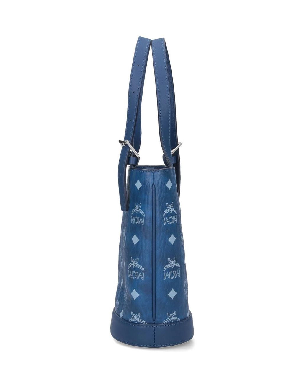 Borsa Secchiello Mini di MCM in Blue