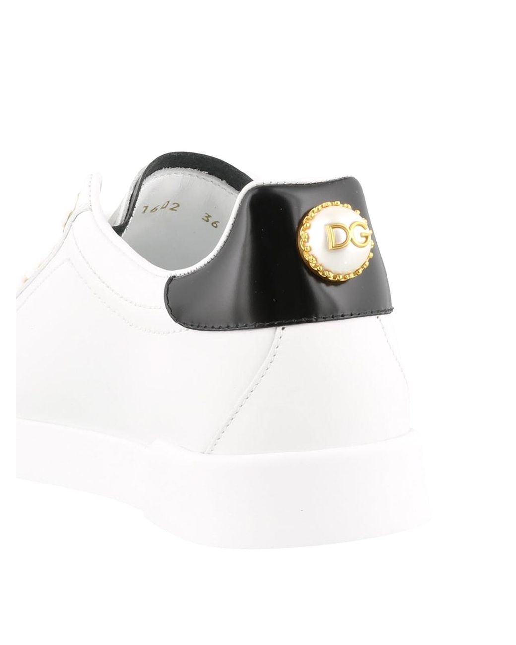 Dolce & Gabbana White Sneakers