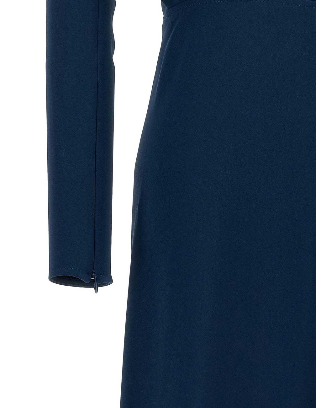 Victoria Beckham Blue 'dolman' Dress