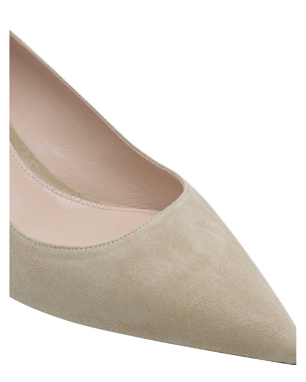 Stuart Weitzman Natural Seamoss Stuart Sculp Pumps
