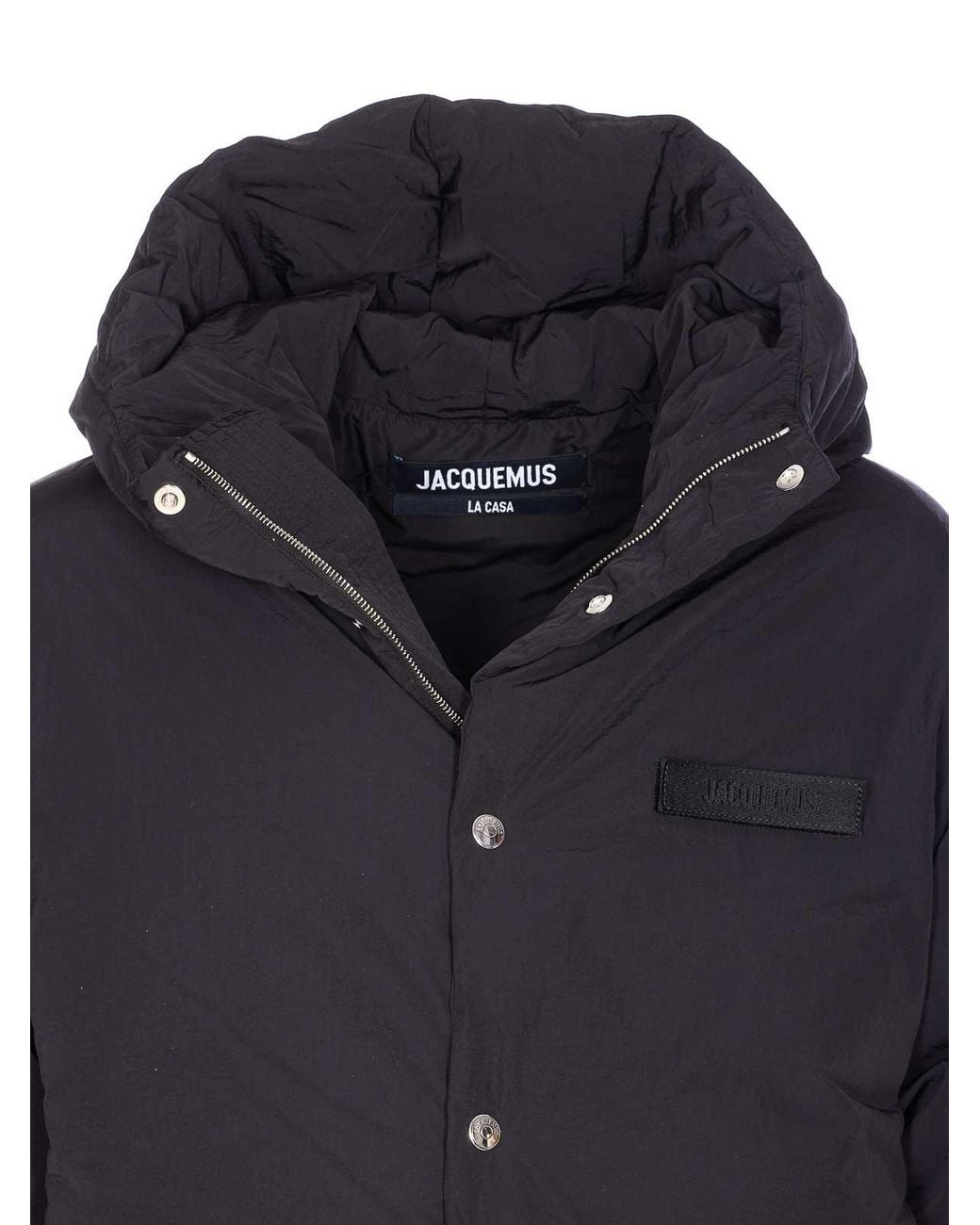 Jacquemus Blue Puffer Jacket for men