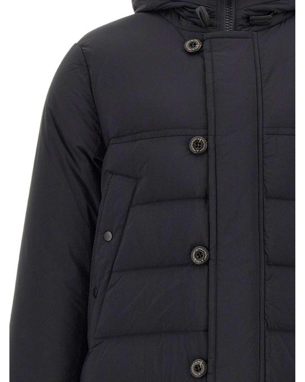 Peuterey Black Short Technical Jacket for men