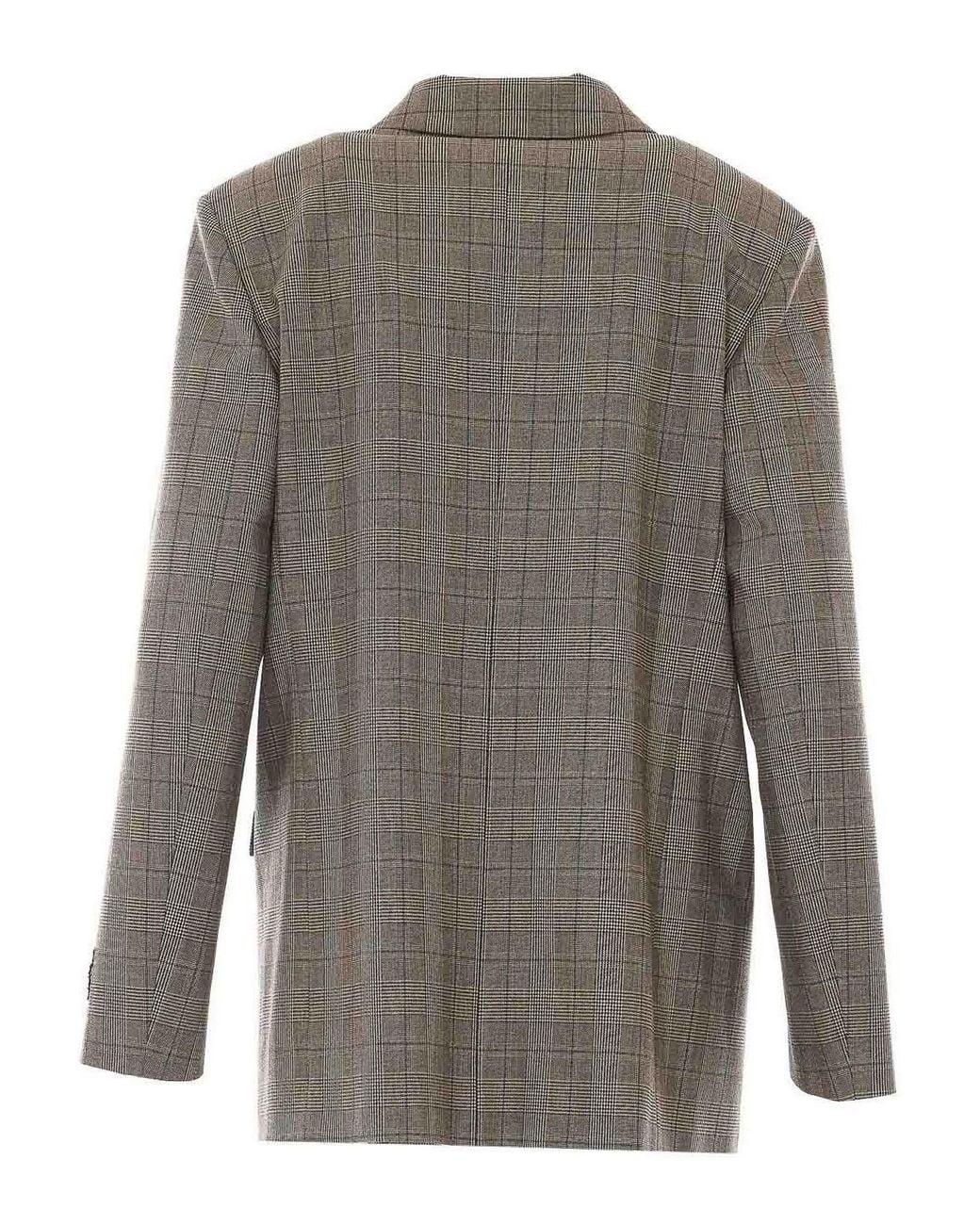 Mulberry Gray Check Jacket