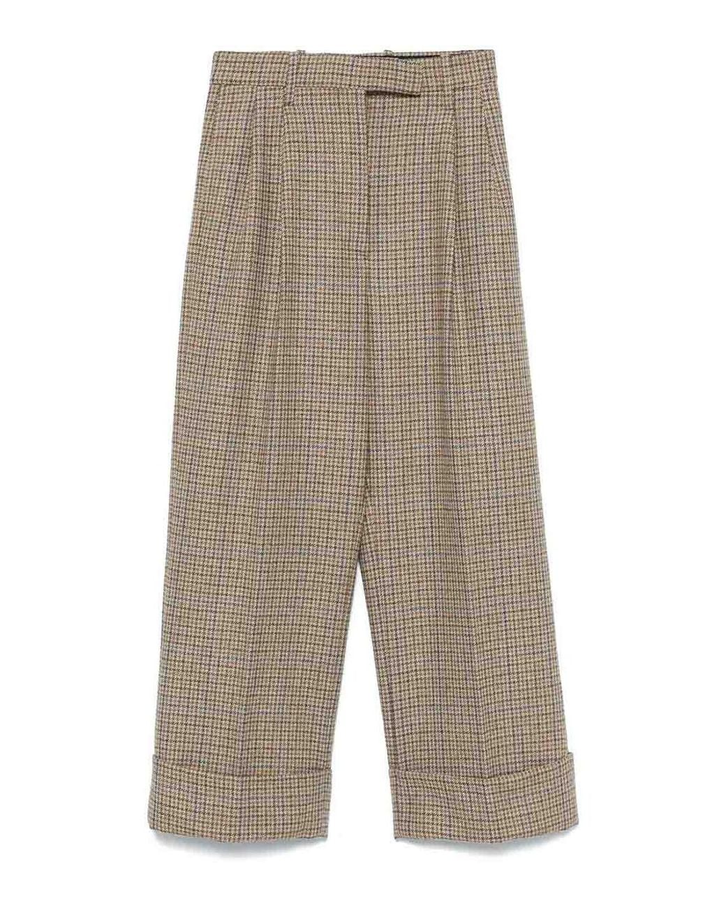 Thom Browne Gray High Waisted Double Pleat Trouser
