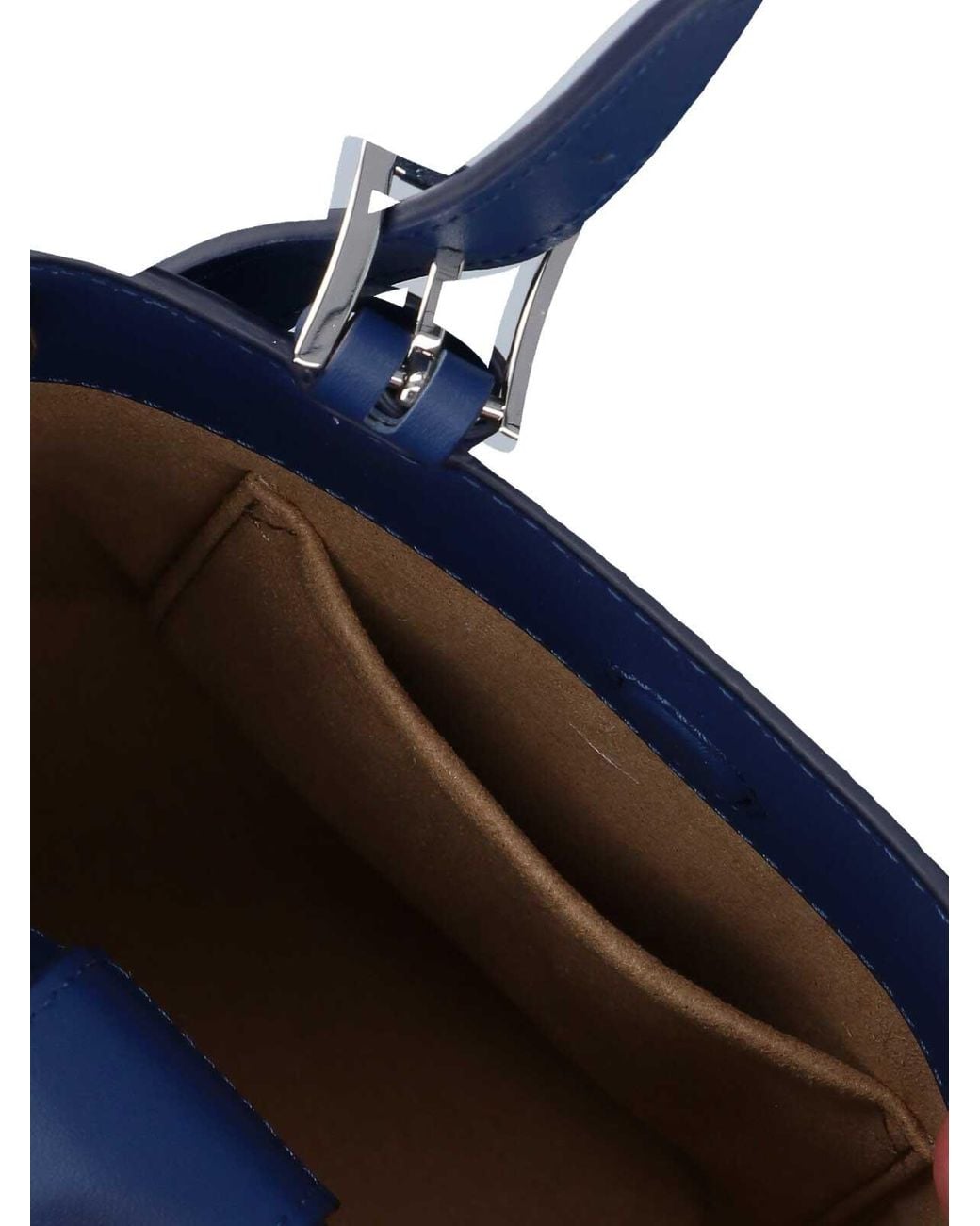 Borsa Secchiello Mini di MCM in Blue