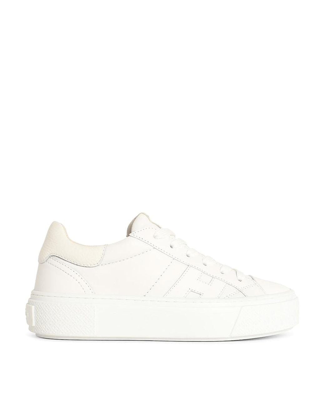 Hogan White 'H705' Lear Sneakers
