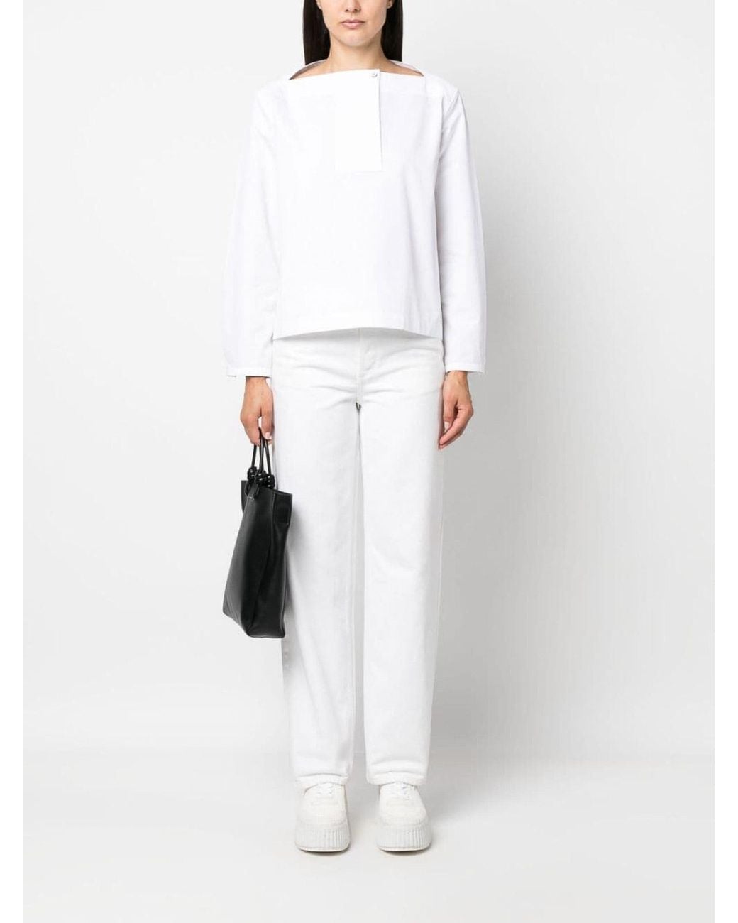 Jil Sander White Tops
