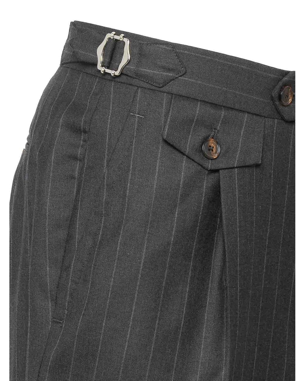 Franzese Collection Gray Single-Breasted Bugatti Suit for men